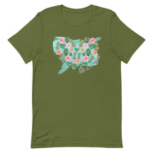 Load image into Gallery viewer, Not a Hugger Cactus Bella Canvas Unisex t-shirt
