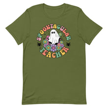 Load image into Gallery viewer, Spooktacular Teacher Bella Canvas Unisex t-shirt
