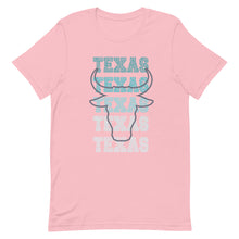 Load image into Gallery viewer, Texas Leopard Horns Bella Canvas Unisex t-shirt