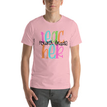 Load image into Gallery viewer, Fourth Grade Colorful Bella Canvas Unisex t-shirt