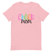 Load image into Gallery viewer, Colorful Cheer Mom Bella Canvas Unisex t-shirt