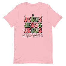 Load image into Gallery viewer, Jesus is the reason bella canvas Unisex t-shirt