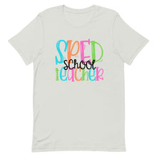 Load image into Gallery viewer, Colorful SPED School Teacher Unisex t-shirt