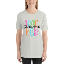 Load image into Gallery viewer, Second Grade Colorful Bella Canvas Unisex t-shirt