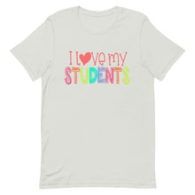 Load image into Gallery viewer, I Love My Students Bella Canvas Unisex t-shirt