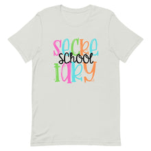 Load image into Gallery viewer, Colorful School Secretary Bella Canvas Unisex t-shirt