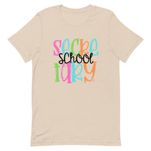 Load image into Gallery viewer, Colorful School Secretary Bella Canvas Unisex t-shirt