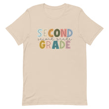 Load image into Gallery viewer, Block Second Grade Bella Canvas Unisex t-shirt