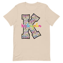 Load image into Gallery viewer, Kindergarten Colorful Leopard Bella Canvas Unisex t-shirt