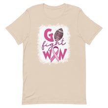 Load image into Gallery viewer, Go Fight Win Breast Cancer Unisex t-shirt
