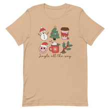 Load image into Gallery viewer, Jingle all the Way Bella Canvas Unisex t-shirt