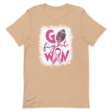 Load image into Gallery viewer, Go Fight Win Breast Cancer Unisex t-shirt