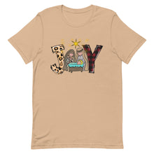 Load image into Gallery viewer, JOY Christmas Bella Canvas Unisex t-shirt