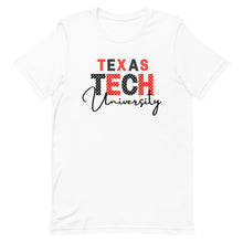 Load image into Gallery viewer, Texas Tech Star University Bella Canvas Short-sleeve unisex t-shirt