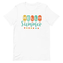 Load image into Gallery viewer, Hello Summer Popsicle Bella Canvas Unisex t-shirt