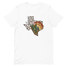 Load image into Gallery viewer, Retro Cactus Texas Bella Canvas Unisex t-shirt