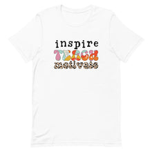 Load image into Gallery viewer, Inspire Teach Motivate Bella Canvas Unisex t-shirt