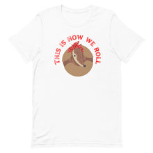 Load image into Gallery viewer, Armadillo This is how we Roll Bella Canvas Unisex t-shirt