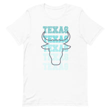 Load image into Gallery viewer, Texas Leopard Horns Bella Canvas Unisex t-shirt