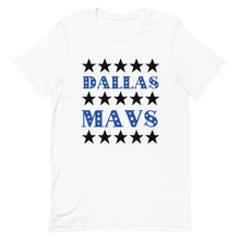 Load image into Gallery viewer, Star Studded Dallas Mavericks Mavs Bella Canvas Unisex t-shirt