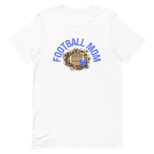 Load image into Gallery viewer, Football Mom Leopard Bella Canvas Unisex t-shirt