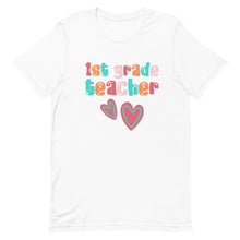 Load image into Gallery viewer, First Grade Teacher Bella Canvas Unisex t-shirt