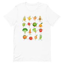 Load image into Gallery viewer, Fruits & Veggie Workout Tee Bella Canvas Unisex t-shirt