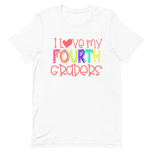 Load image into Gallery viewer, I love my 4th graders Bella Canvas Unisex t-shirt