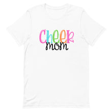 Load image into Gallery viewer, Colorful Cheer Mom Bella Canvas Unisex t-shirt