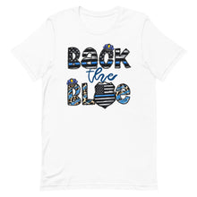 Load image into Gallery viewer, Back the Blue Bella Canvas Unisex t-shirt