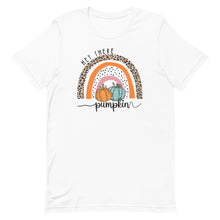 Load image into Gallery viewer, Hey There Pumpkin Rainbow Bella Canvas Unisex t-shirt