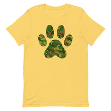 Load image into Gallery viewer, Camo Paw Bella Canvas Unisex t-shirt