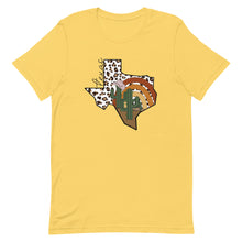 Load image into Gallery viewer, Retro Cactus Texas Bella Canvas Unisex t-shirt