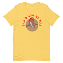 Load image into Gallery viewer, Armadillo This is how we Roll Bella Canvas Unisex t-shirt