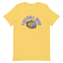 Load image into Gallery viewer, Football Mom Leopard Bella Canvas Unisex t-shirt