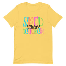 Load image into Gallery viewer, Colorful SPED School Teacher Unisex t-shirt
