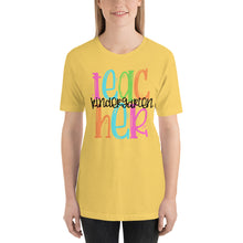 Load image into Gallery viewer, Kindergarten Teacher Bella Canvas Unisex t-shirt