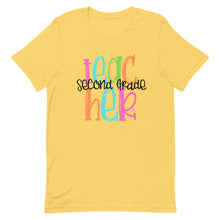 Load image into Gallery viewer, Second Grade Colorful Bella Canvas Unisex t-shirt