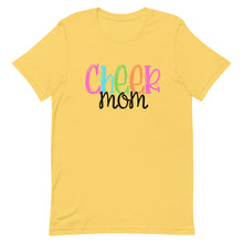 Load image into Gallery viewer, Colorful Cheer Mom Bella Canvas Unisex t-shirt