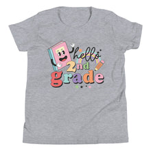 Load image into Gallery viewer, Hello Second Grade Youth Short Sleeve T-Shirt