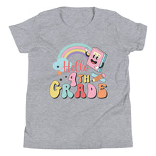Load image into Gallery viewer, Hello Fourth Grade Youth Short Sleeve T-Shirt