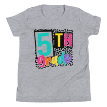 Load image into Gallery viewer, Retro 5th Grade Youth Short Sleeve T-Shirt