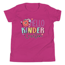 Load image into Gallery viewer, Hello Kindergarten Youth Short Sleeve T-Shirt