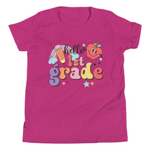 Load image into Gallery viewer, Hello First Grade Youth Short Sleeve T-Shirt