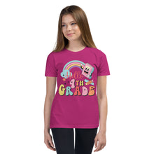Load image into Gallery viewer, Hello Fourth Grade Youth Short Sleeve T-Shirt