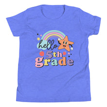 Load image into Gallery viewer, Hello Fifth Grade Youth Short Sleeve T-Shirt