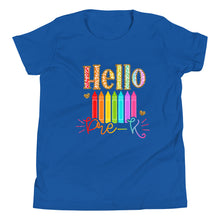 Load image into Gallery viewer, Youth Hello Pre-K Short Sleeve T-Shirt