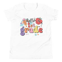 Load image into Gallery viewer, Hello First Grade Youth Short Sleeve T-Shirt