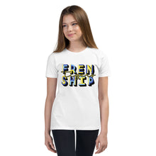 Load image into Gallery viewer, Frenship Tigers Block Youth Short Sleeve T-Shirt