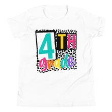 Load image into Gallery viewer, Retro 4th grade Youth Short Sleeve T-Shirt